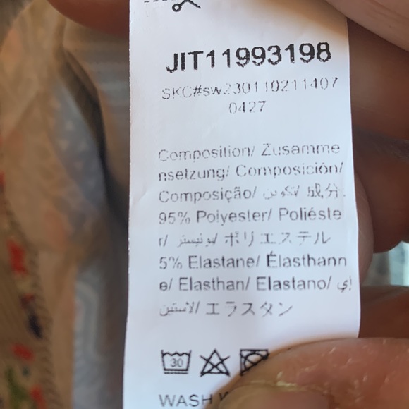 NWT Emery Rose BOHO style light and blousy dress, wear year round! Size S - Picture 10 of 11